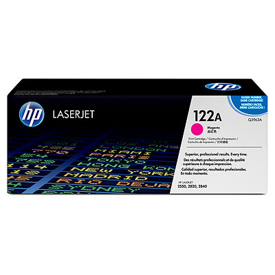 Mực in HP 122A Magenta LaserJet Toner Cartridge (Q3963A)